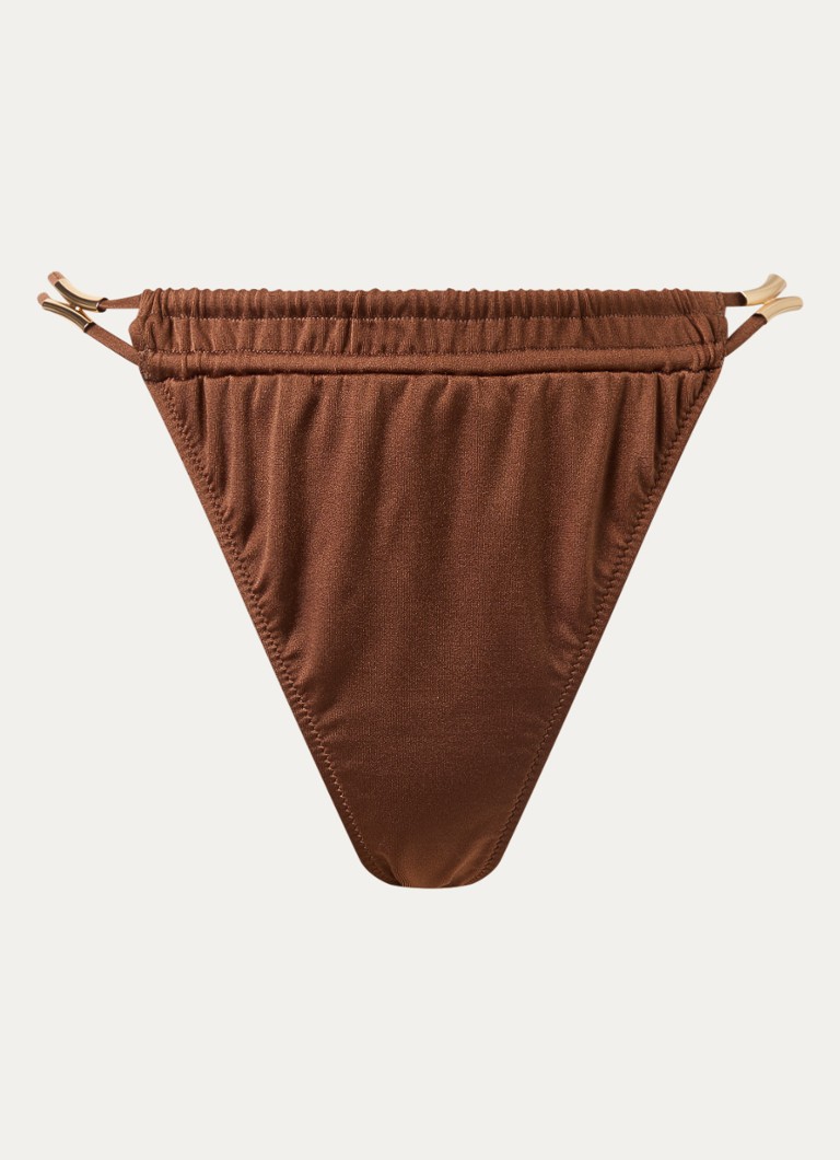 Marie Jo Dames Hello Sunset brazilian bikinislip in de kleur Cognac