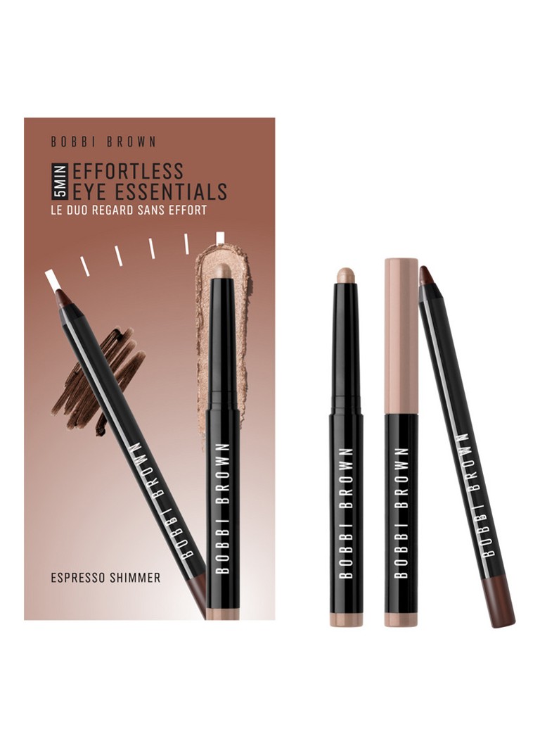 Bobbi Brown Effortless Eye Combo - Expresso Shimmer Oog - make-up set 1MAAT Cadeausets - Deal