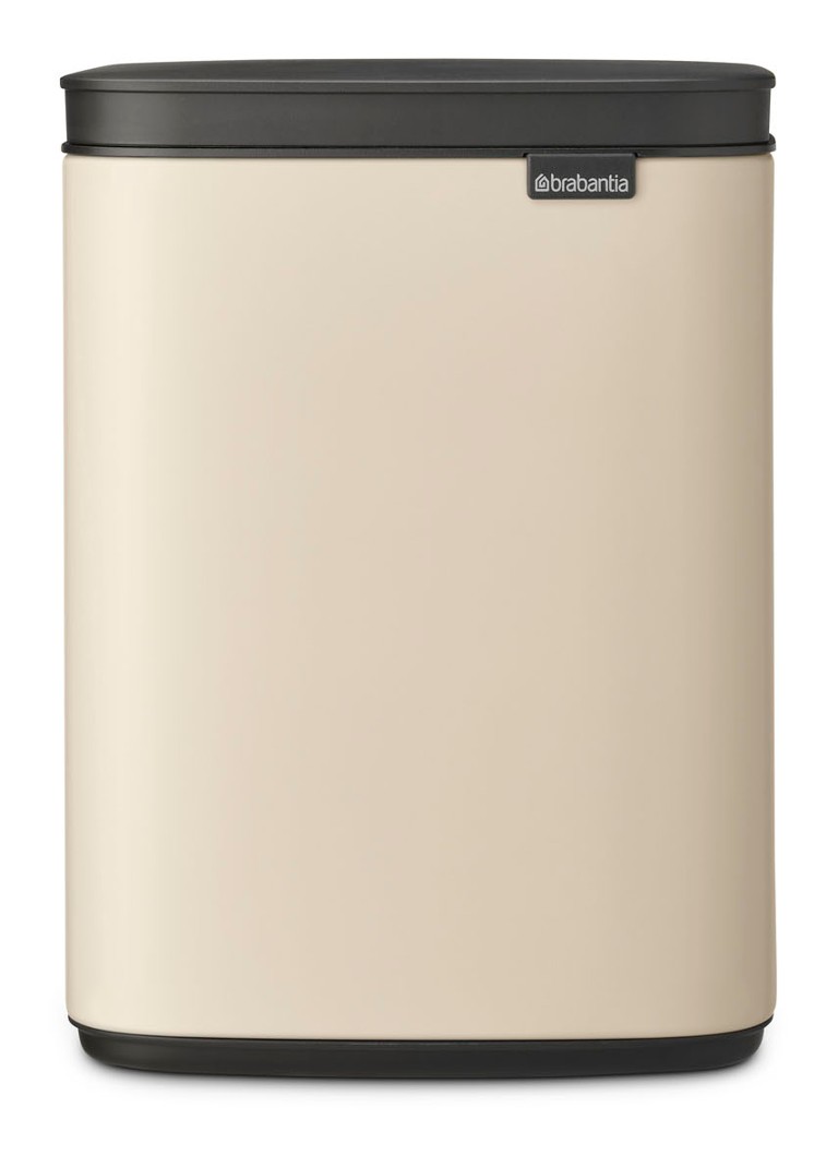 Brabantia Bo prullenbak met deksel 4 liter Beige - Deal