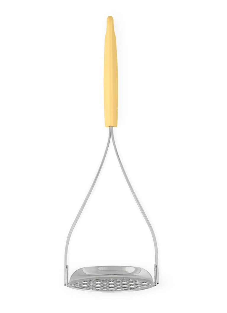 Brabantia Tasty+ pureestamper en lepel Vanillegeel - Deal