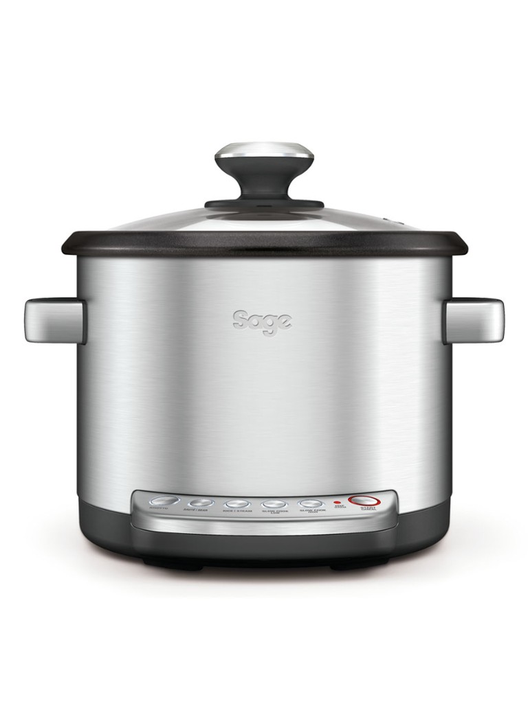 Sage The Risotto Plus slowcooker 3,7 liter SRC600BSS4EEU1 Zilver - Deal
