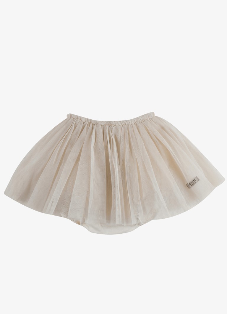 Donsje Amsterdam Meisjes Rieta Skirt in de kleur Creme, maat: 92