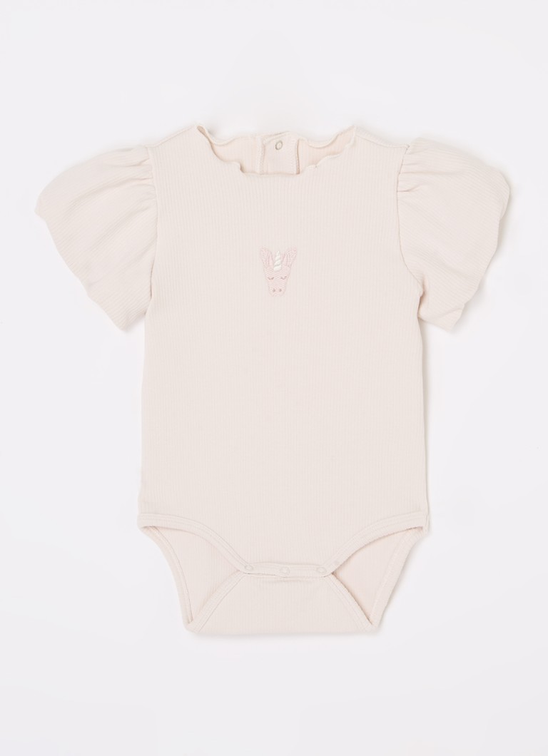 Donsje Amsterdam Meisjes Nowie romper van katoen in de kleur Lichtroze, maat: 18M-24M=86