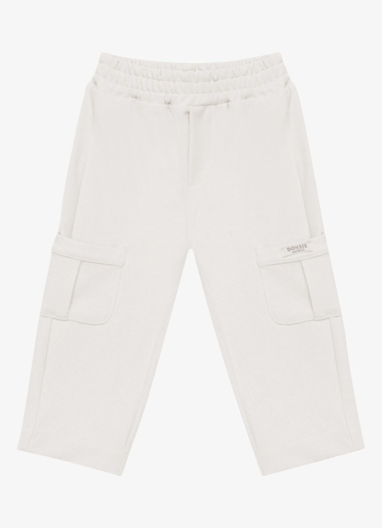 Donsje Amsterdam Jongens Rinus Trousers in de kleur Beige, maat: 24-30M=92