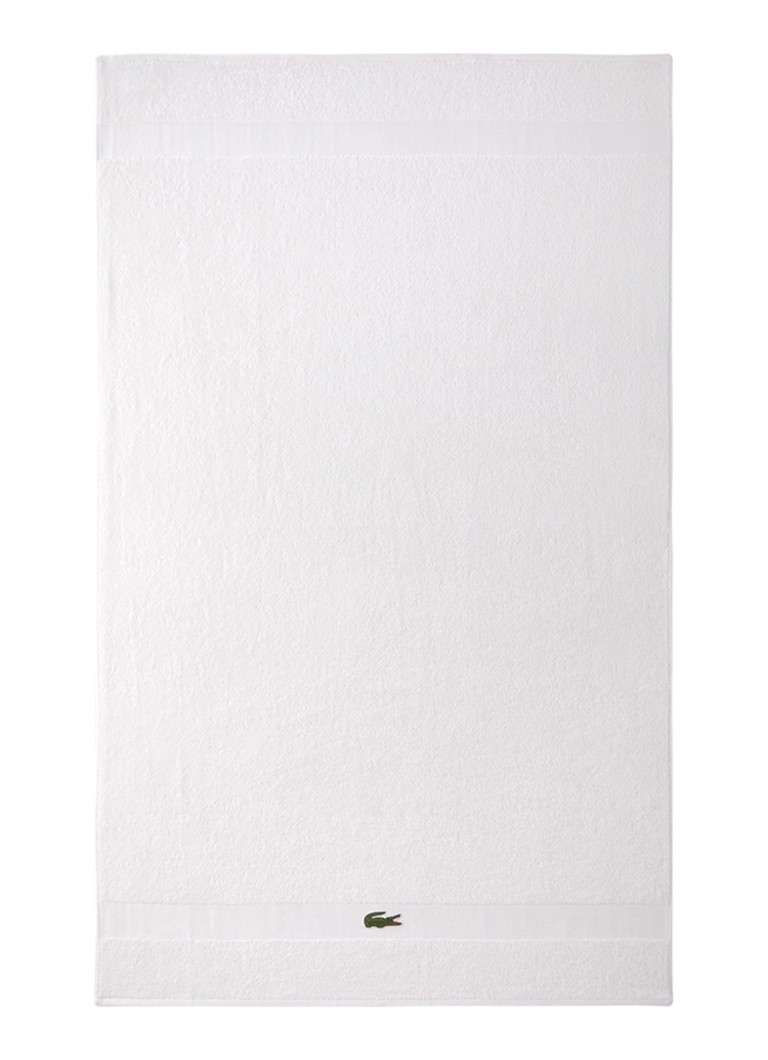 Lacoste L Casual badlaken - 450 gr/m2 - 90 x 150 cm Wit - Deal