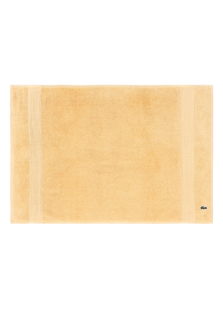 Lacoste L Lecroco badmat 50 x 70 cm Lichtgeel - Deal
