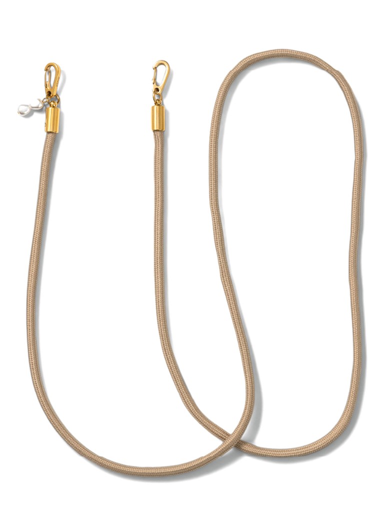 Ateljé Dames Dune crossbody telefoonkoord in de kleur Beige, maat: OS