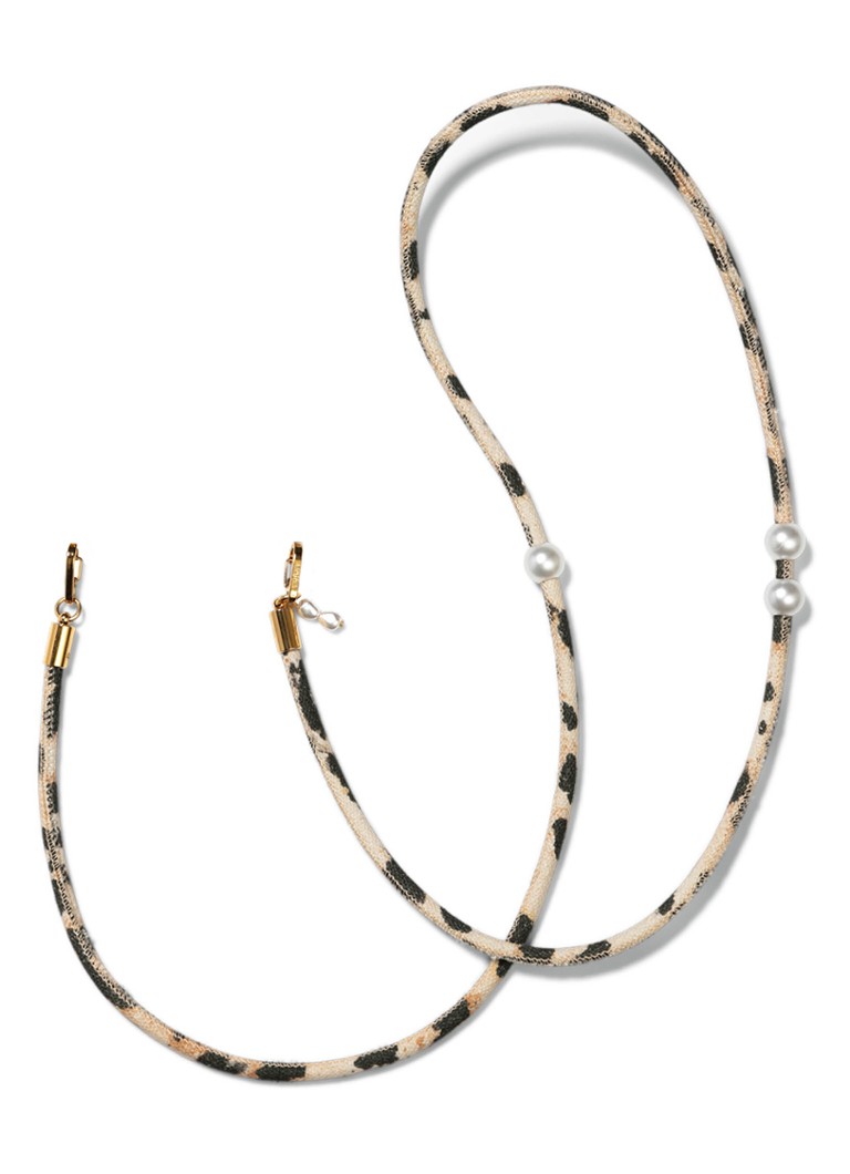 Ateljé Dames Untamed crossbody telefoonkoord in de kleur Bruin, maat: 1maat