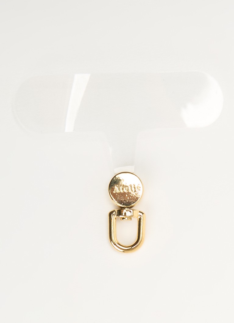 Ateljé Dames Inlay telefooncard in de kleur Goud, maat: 1maat