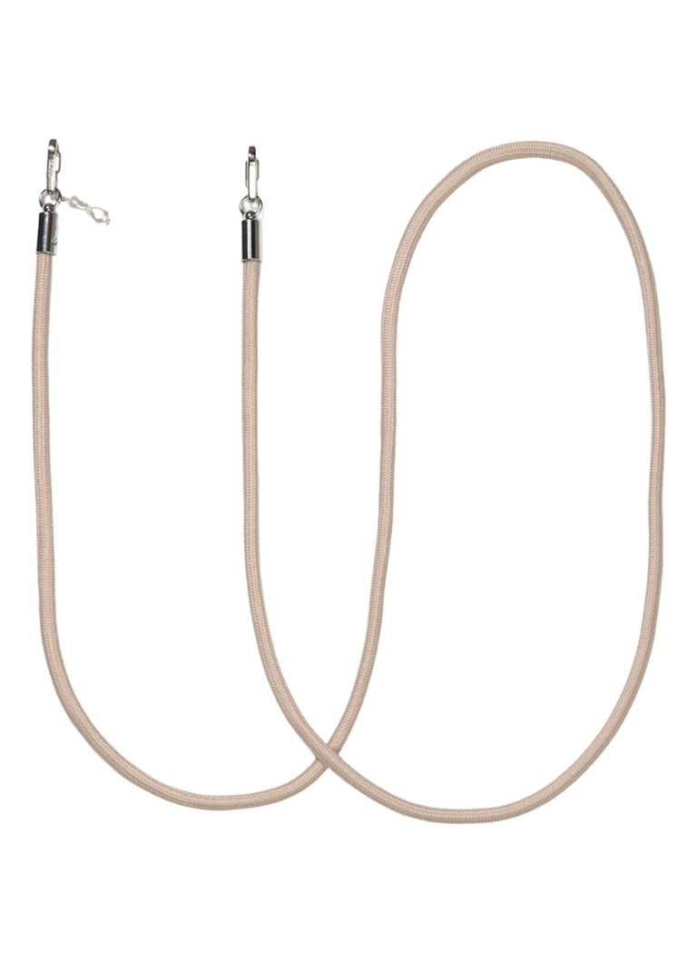 Ateljé Dames Dusk telefoonkoord in de kleur Beige, maat: 1-maat