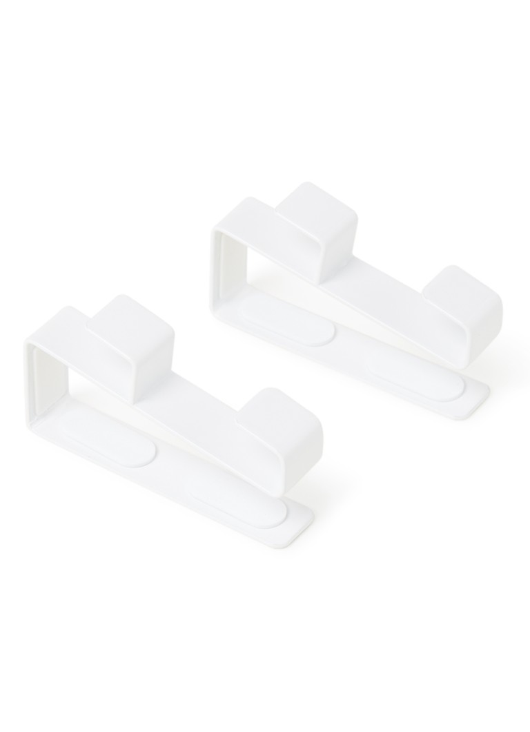 Yamazaki Tower keukenhaak set van 2 Wit - Deal