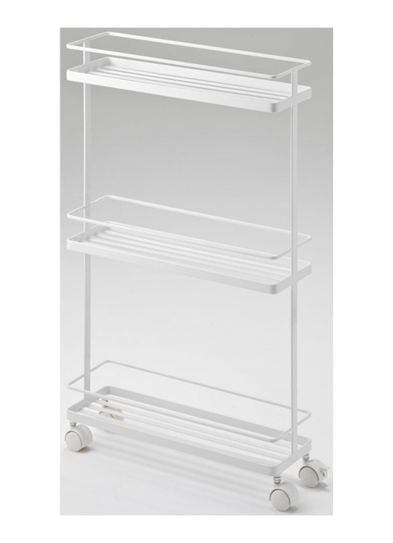 Yamazaki Tower Rolling opbergtrolley Wit - Deal