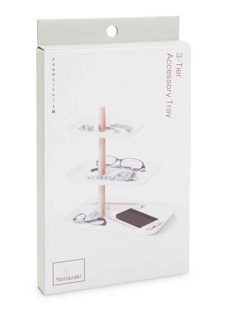 Yamazaki Dames Rin étagère 25,5 cm in de kleur Wit, maat: 1maat