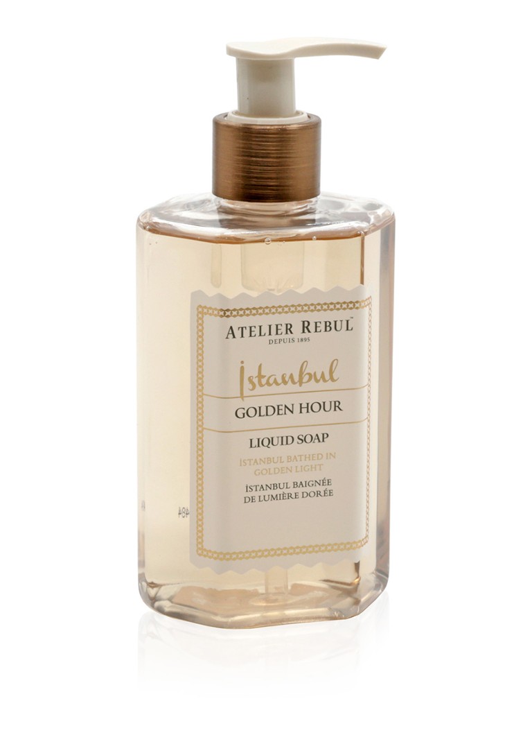 Atelier Rebul Istanbul Golden Hour handzeep 250 ml Vanillegeel 250ml Verzorging - Deal