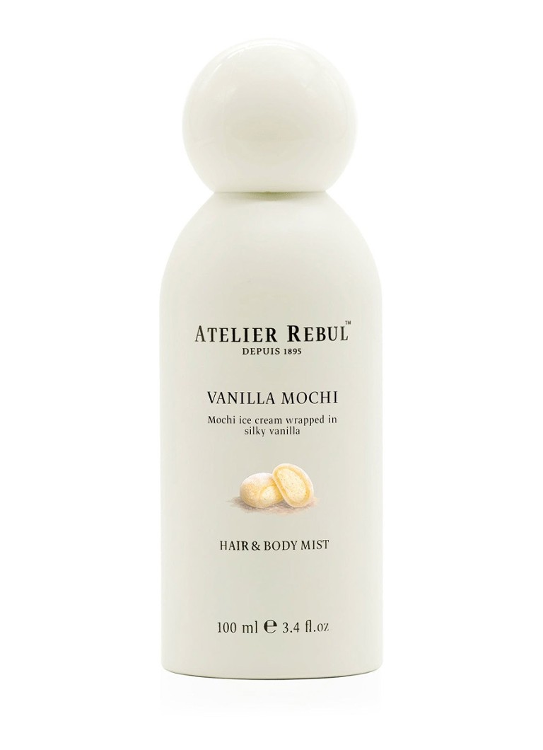 Atelier Rebul Vanilla Mochi Hair & Body mist 100 ml Wit 100ml Geuren - Deal