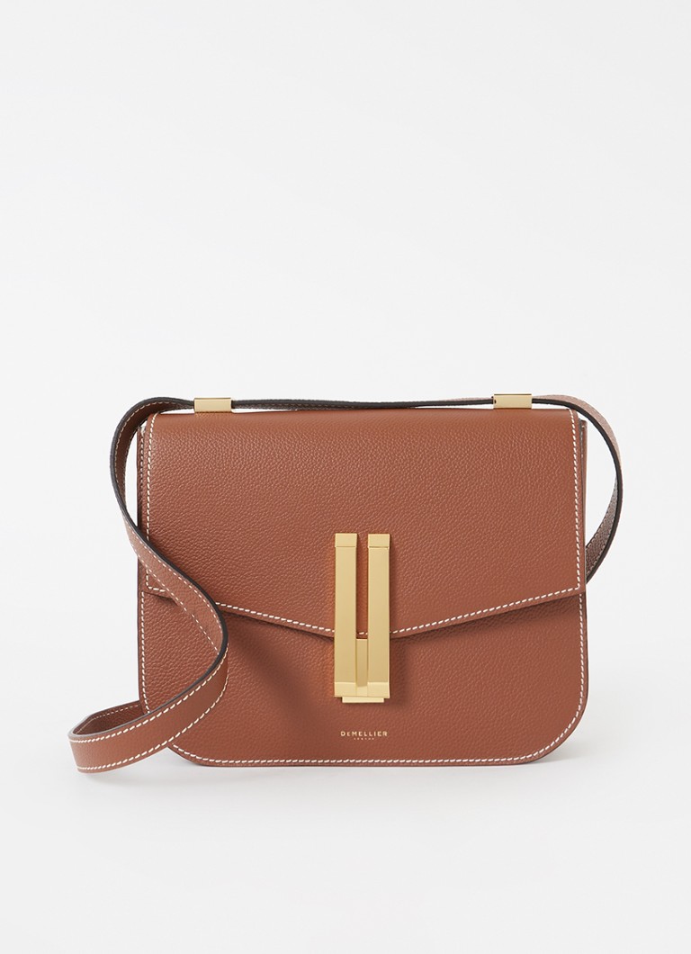 DeMellier Dames Vancouver crossbodytas van leer