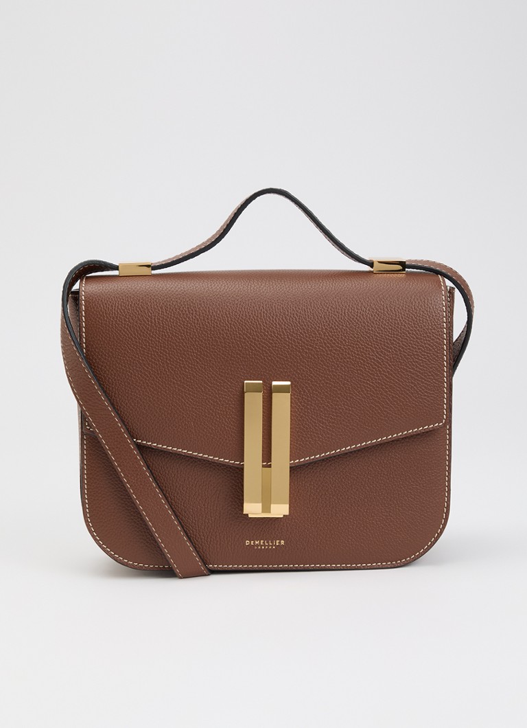 DeMellier Dames Vancouver crossbodytas van leer