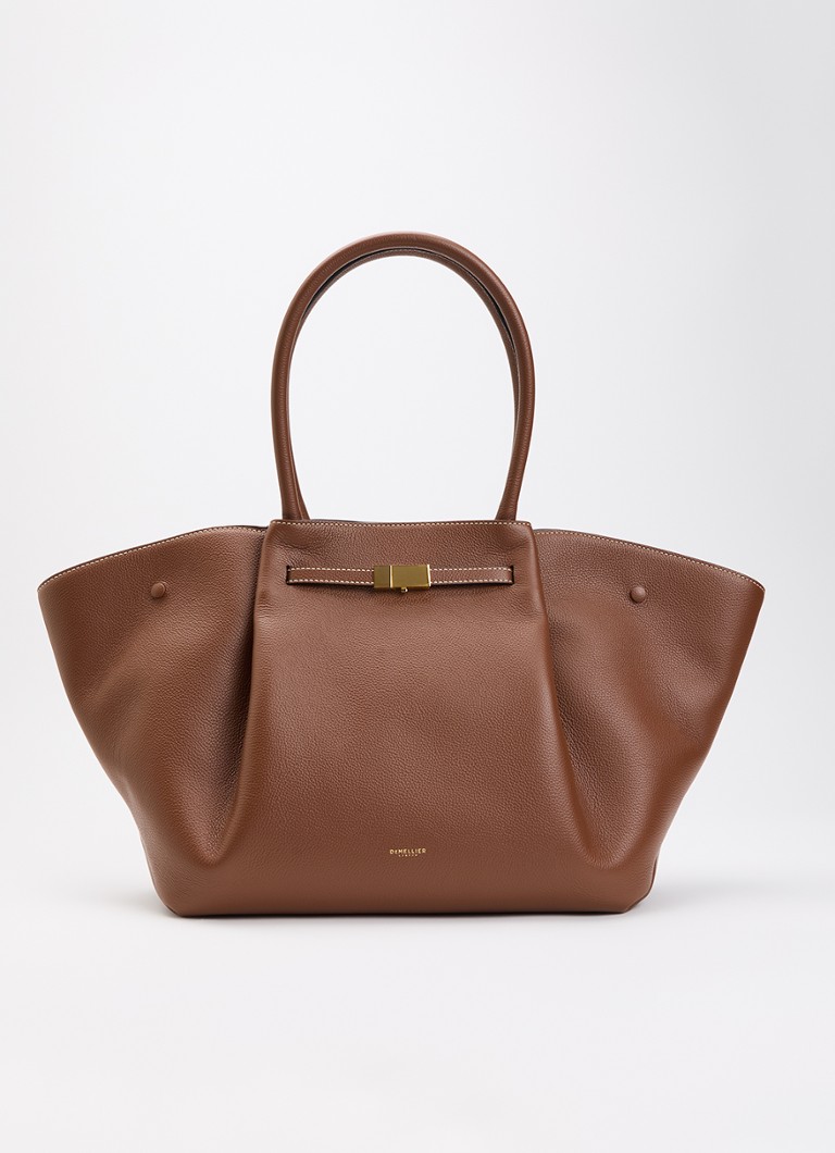 DeMellier Dames The New York handtas in de kleur Kastanjebruin, maat: 1SZ
