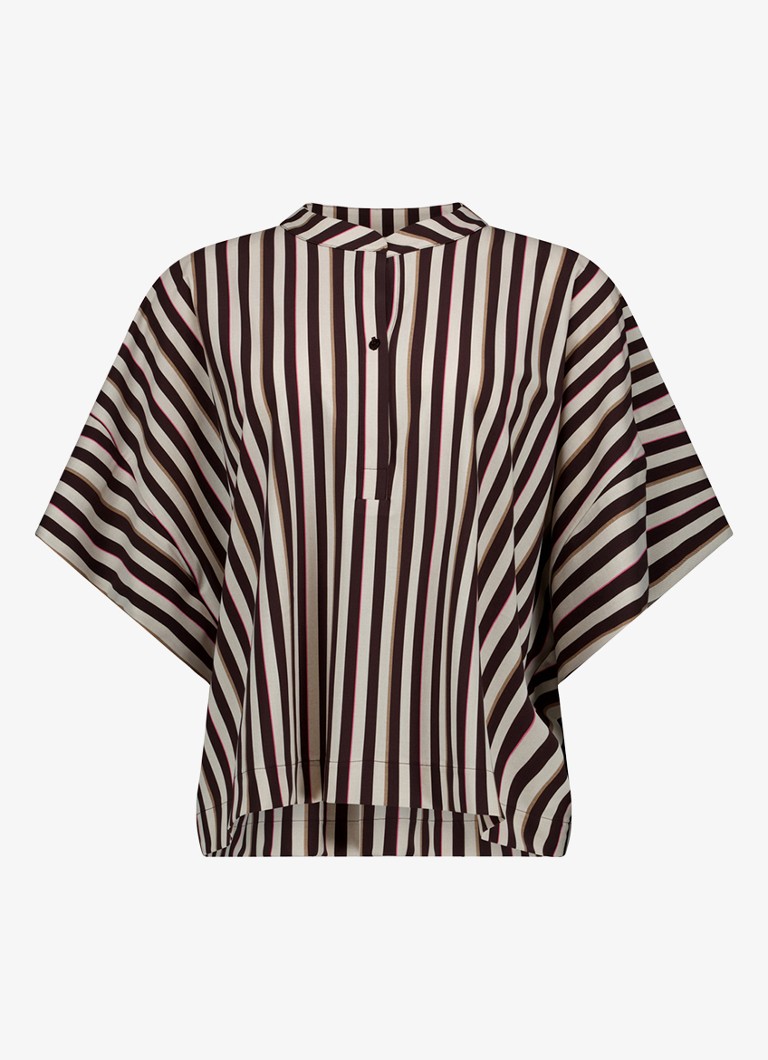 Studio Anneloes Dames Laureen tuniek met streepprint in de kleur Multicolor, maat: XXL