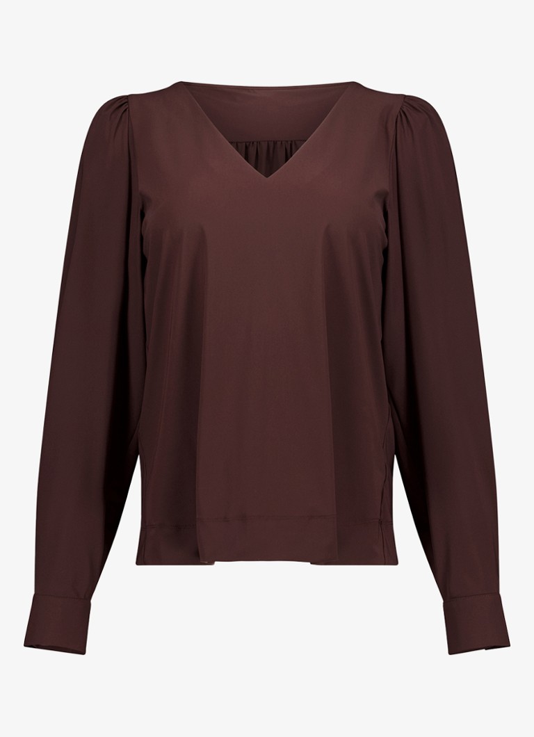 Studio Anneloes Dames Les top in de kleur Flessengroen, maat: L
