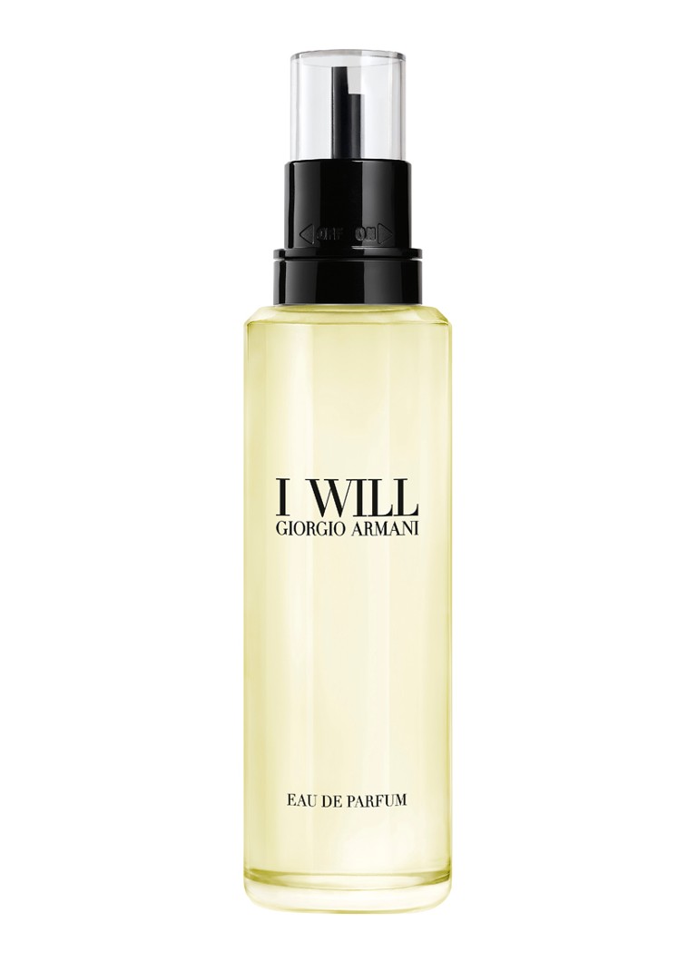 Armani Beauty Giorgio Armani I WILL Eau de Parfum Navulling 100ml Geuren - Deal