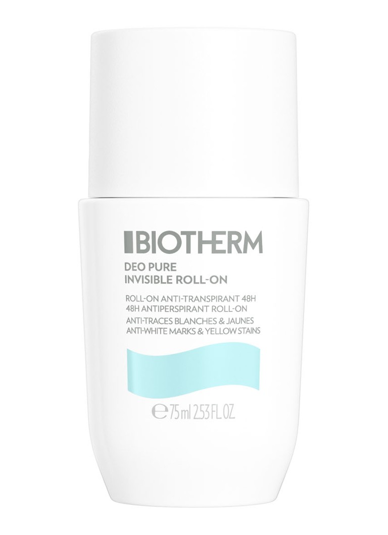 Biotherm Deo Pure Invisible Roller Deodorant 75 ML Verzorging - Deal
