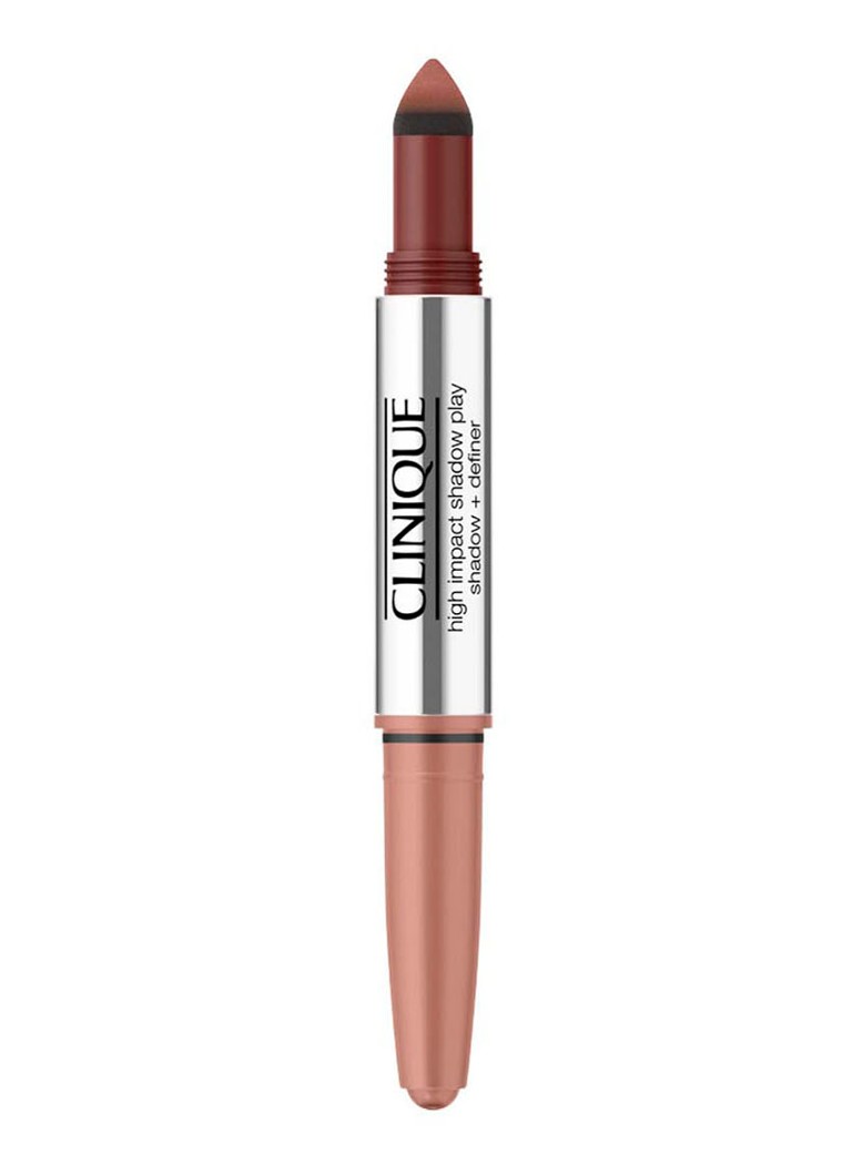 Clinique High Impact Shadow Play Shadow + Definer - oogschaduwstick 03 Strawberries + chocolate 2x2x15,1 Make-up - Deal