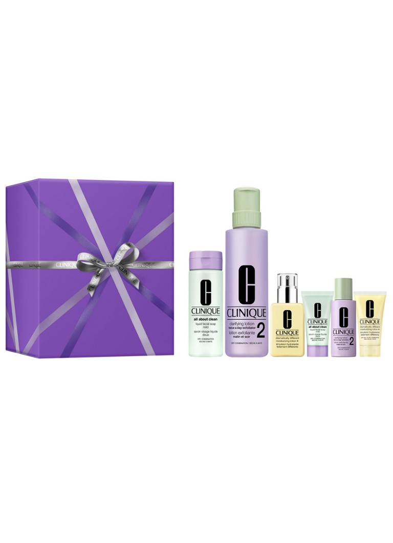 Clinique Basic 3 Temps™ Set - verzorgingsset 6stuks Cadeausets - Deal