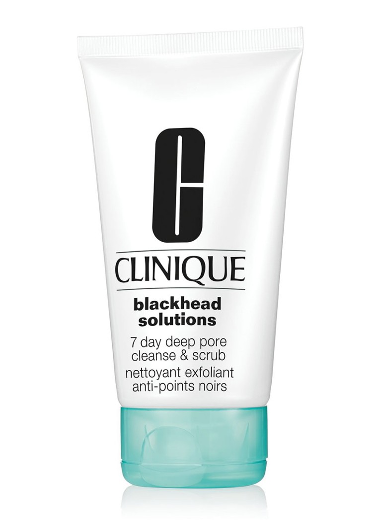 Clinique Blackhead Solutions 7 Day Deep Pore Cleanse & Scrub - 3-in-1 cleanser, scrub & masker 100 ML Verzorging - Deal