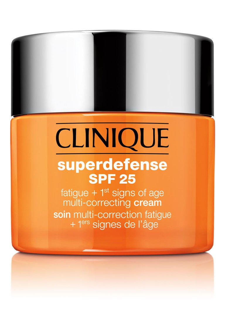 Clinique Superdefense SPF25 Multi-Correcting Cream - vette/zeer vette huid - dagcrème 30 ML Verzorging - Deal