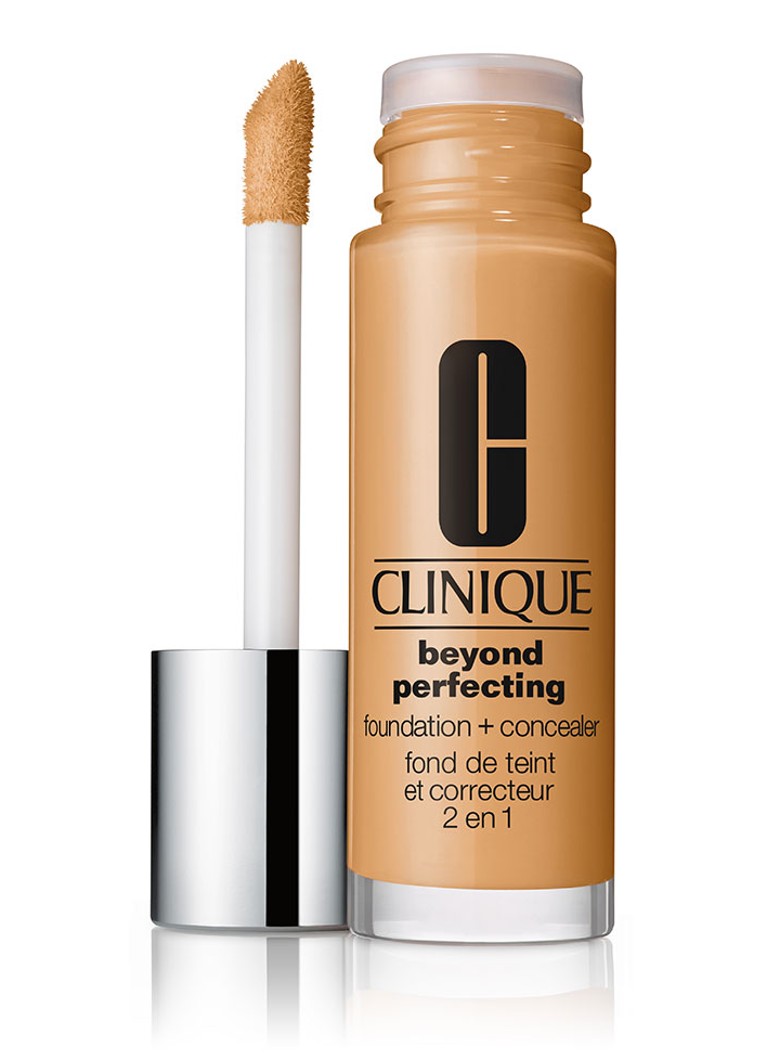 Clinique Beyond Perfecting Foundation + Concealer Honey Wheat 30 ML Make-up - Deal