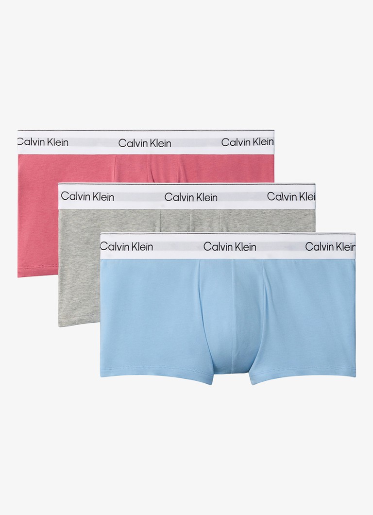 Calvin Klein Heren Boxershorts met logoband in 3-pack in de kleur Multicolor, maat: XL