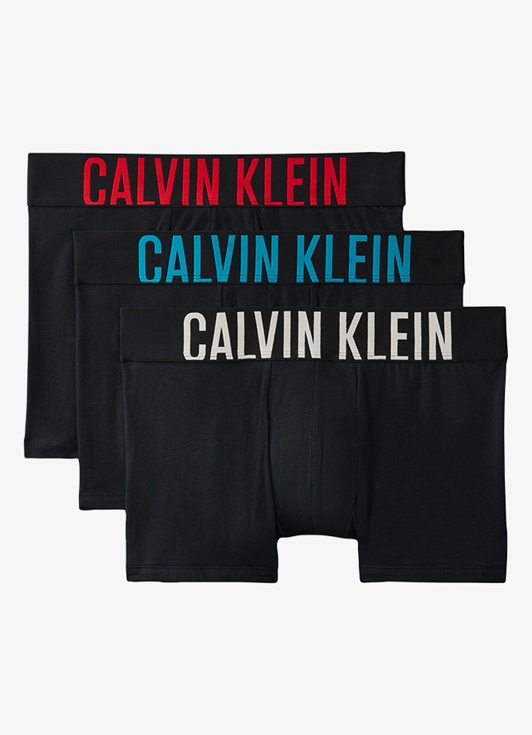Calvin Klein Heren Boxershorts met logoband in 3-pack in de kleur Zwart, maat: XL