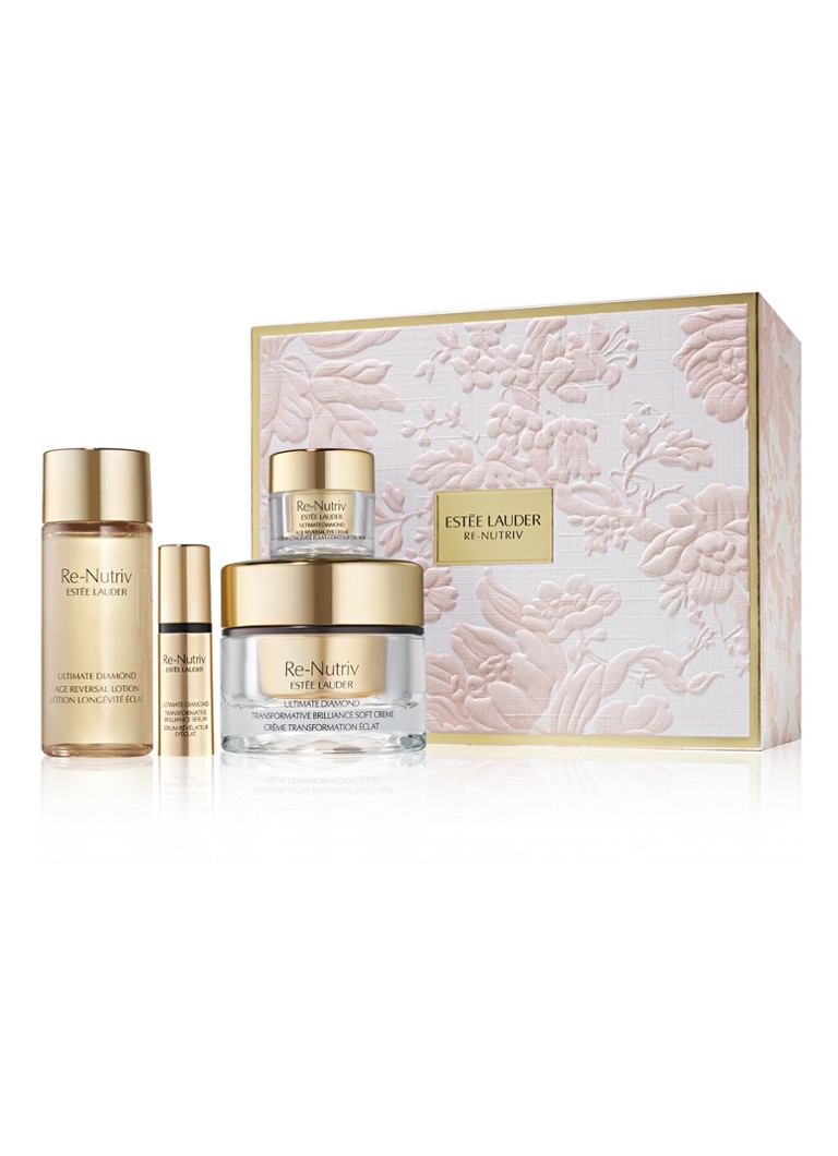 Estée Lauder Re-Nutriv Ultimate Diamond Skincare set - verzorgingsset 4stuks Cadeausets - Deal