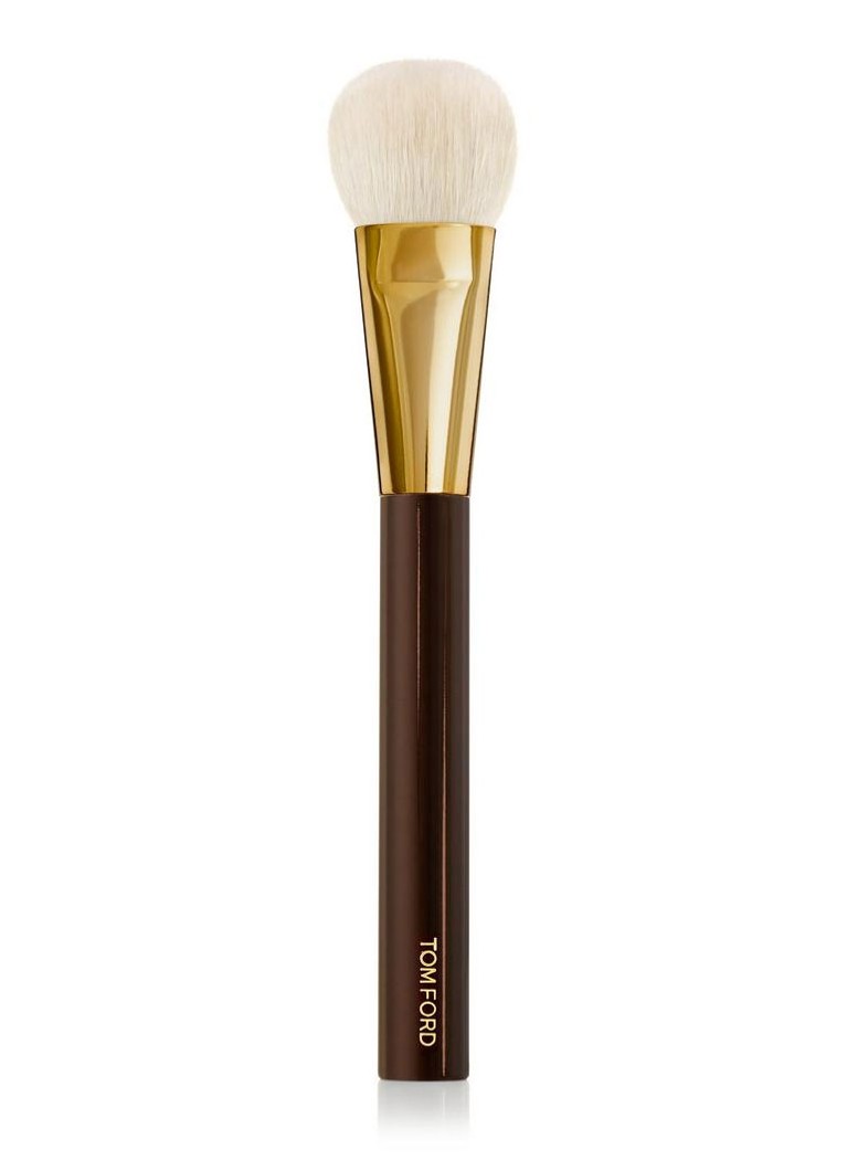 Tom Ford Cream Foundation Brush 02 - foundation kwast Donkerbruin 1 maat Make-up - Deal