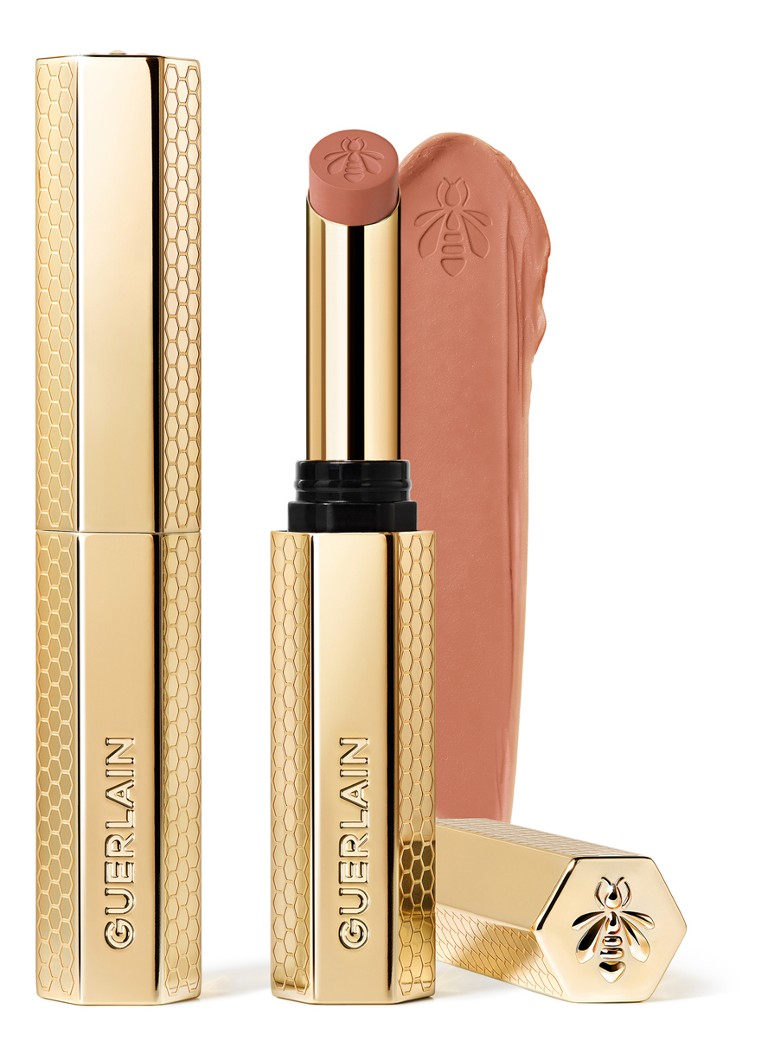 Guerlain KissKiss Honey-Infused Intense Lipstick 134 Radiant Jasmine 1,85GR. Make-up - Deal