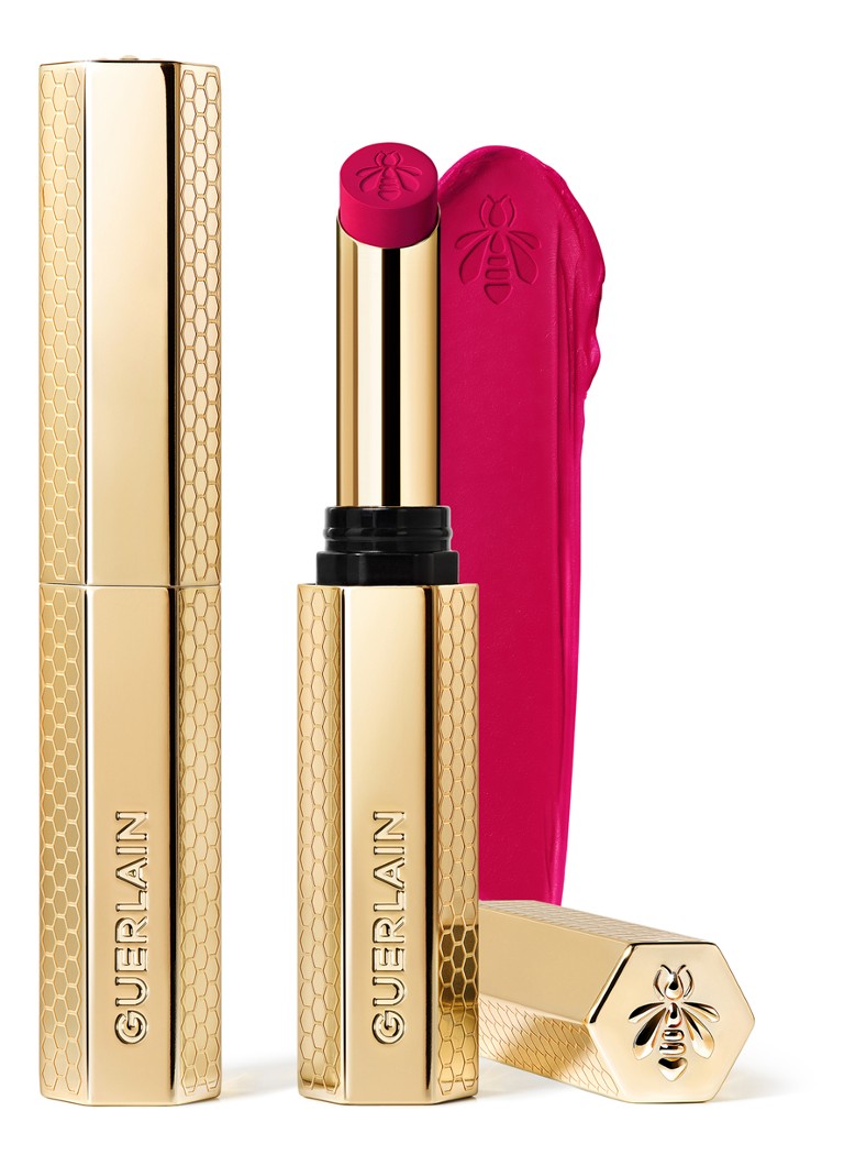 Guerlain KissKiss Honey-Infused Intense Lipstick 391 Vibrant Rose 1,85GR. Make-up - Deal
