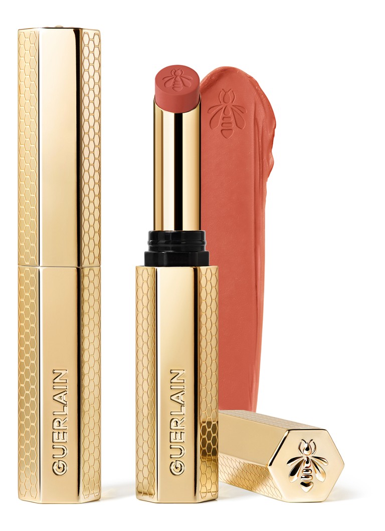 Guerlain KissKiss Honey-Infused Intense Lipstick 615 Orange Blossom 1,85GR. Make-up - Deal