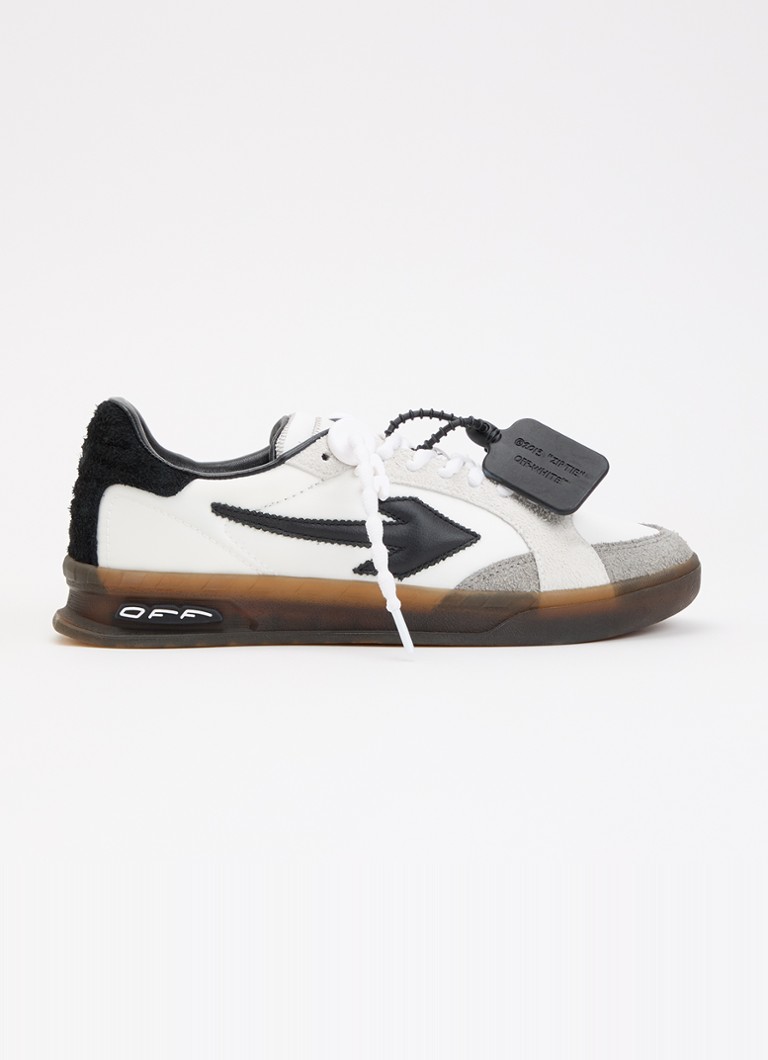 Off-White Dames End Of Play sneaker met details van suède in de kleur Wit, maat: 40
