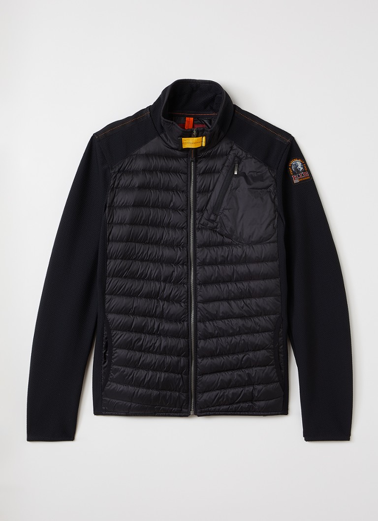 Parajumpers Jongens Jayden gewatteerd jack met donsvulling in de kleur Zwart, maat: M=164