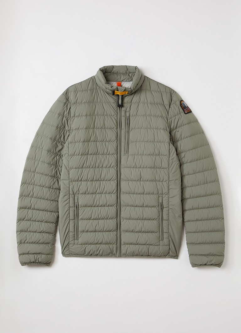 Parajumpers Jongens Ugo gewatteerd jack met donsvulling in de kleur Olijfgroen, maat: L=176