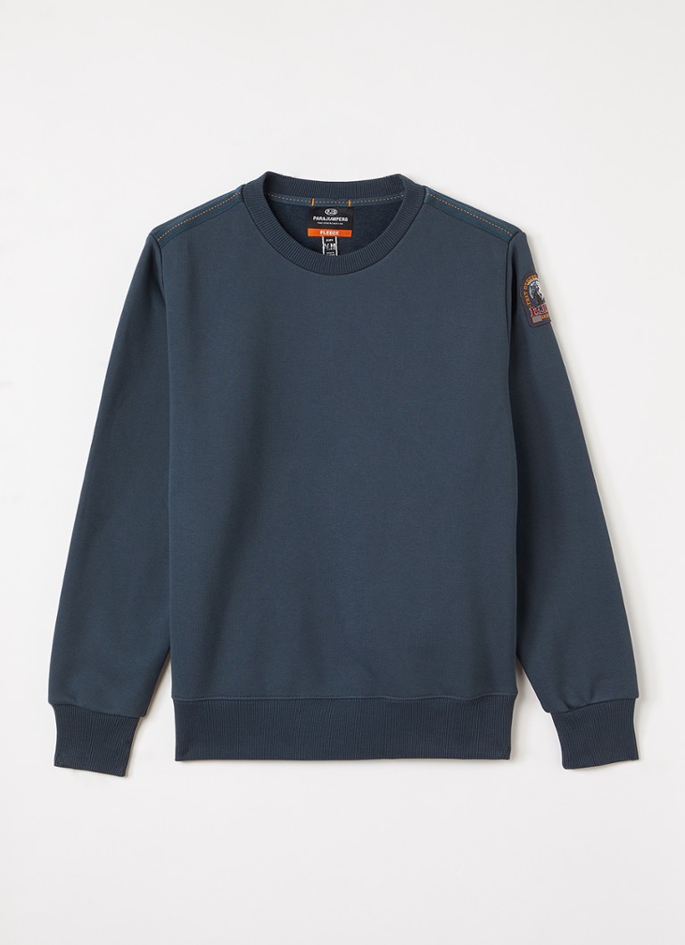 Parajumpers Jongens K2 sweater met ronde hals in de kleur Petrol, maat: L=176