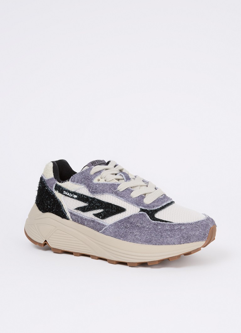 Hi-Tec Dames HTS Shadow RGS sneaker met suède details in de kleur Lavendel, maat: 41