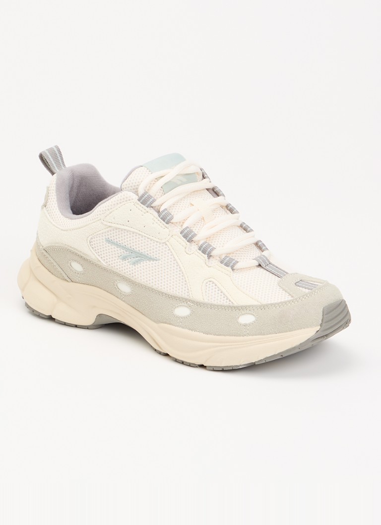 Hi-Tec Dames Adv Racer sneaker met suède details in de kleur Beige, maat: 38