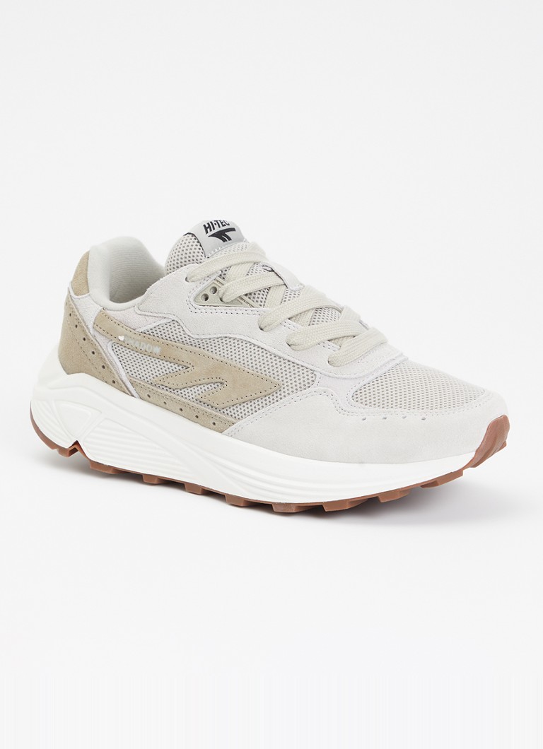 Hi-Tec Dames HTS Shadow RGS sneaker met details van suède in de kleur Lichtgrijs, maat: 39