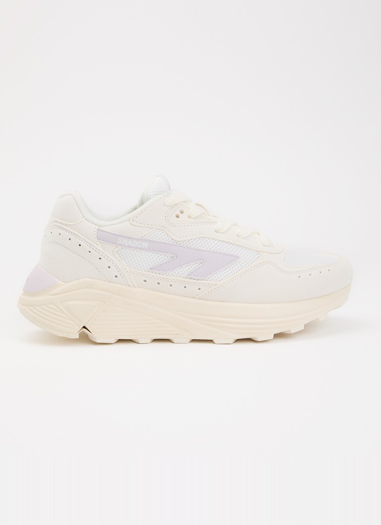Hi-Tec Dames HTS Shadow RGS sneaker van suède met details van mesh in de kleur Lila, maat: 39