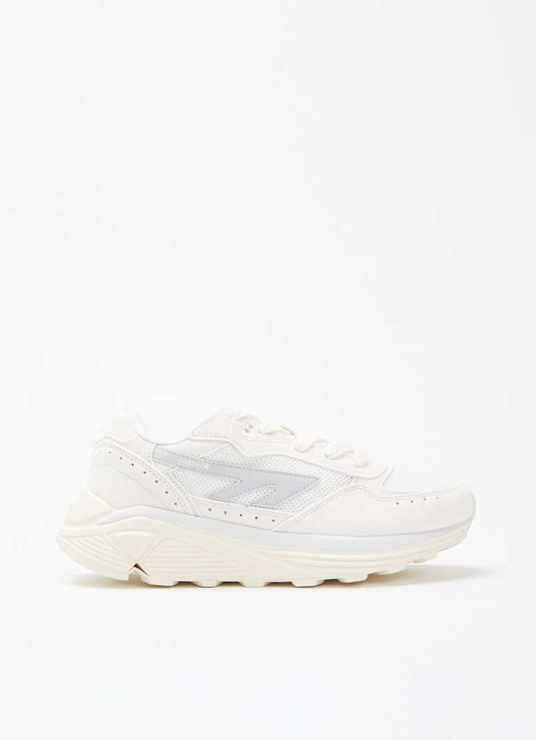 Hi-Tec Dames HTS Shadow RGS sneaker van suède met details van mesh in de kleur Lichtblauw, maat: 41