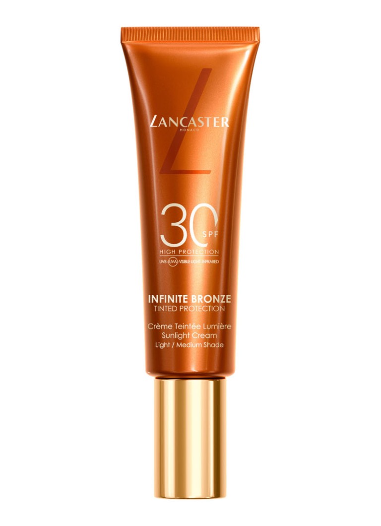 Lancaster Infinite Bronze Tinted Protection SPF 30 - getinte dagcrème Light/Medium 50ML Make-up - Deal