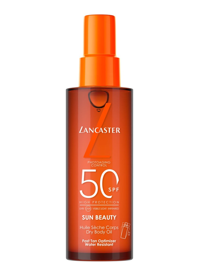 Lancaster Sun Beauty Dry Body Oil SPF 50 - zonneolie 150ML Verzorging - Deal