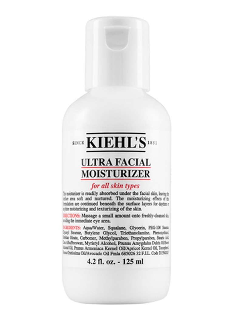 Kiehl's Ultra Facial Moisturizer - verzorgende dag- en nachtcrème 125 ML Verzorging - Deal